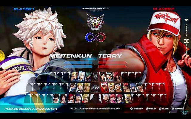 Kof Selection KOF XV Character Select Screen by DarkAlex774 on DeviantArt