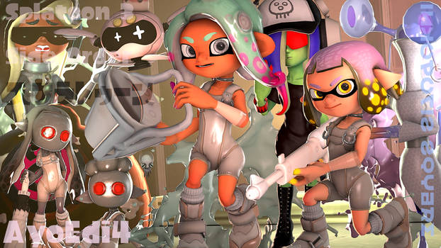 [Splatoon/SFM] Side Order 