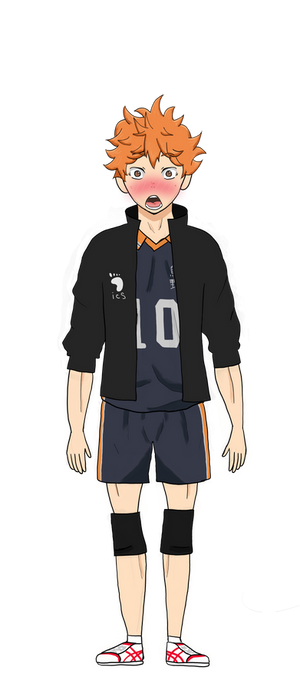 Hinata Surprised Blush V2 Jersey Jacket