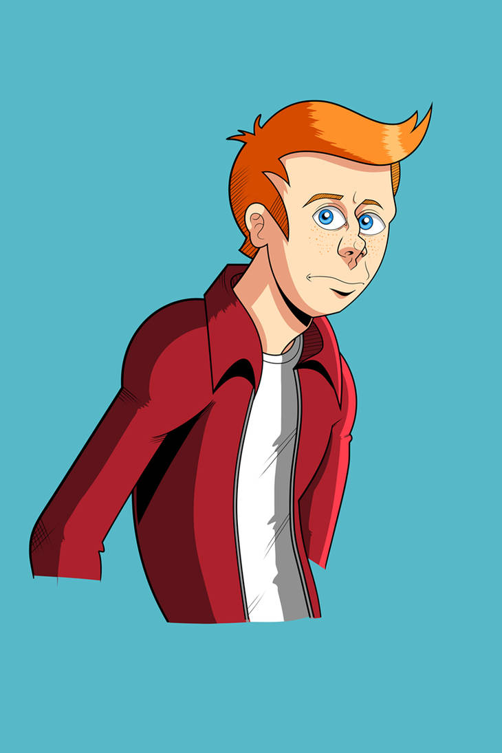 Futurama -Fry Portrait by OwenOak95 on DeviantArt