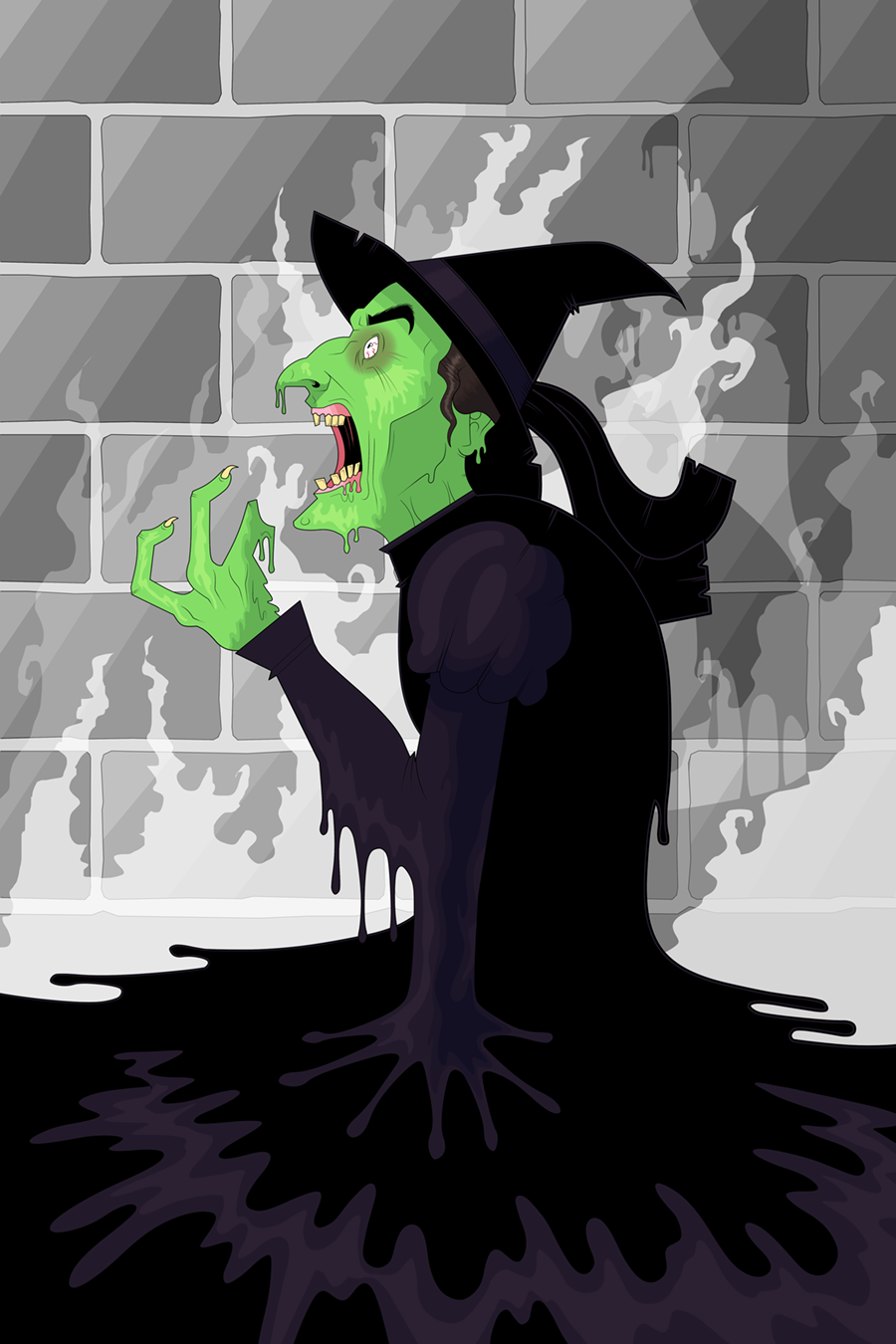 Wicked Witch Melting By OwenOak95 On DeviantArt.