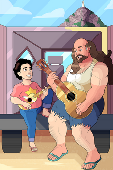 Steven Universe - Greg and Steven