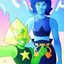 Steven Universe - Peridot and Lapis Lazuli