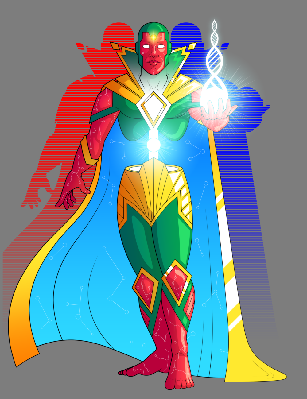 Vision Deviantart The Vision Redesign by OwenOak95 on DeviantArt