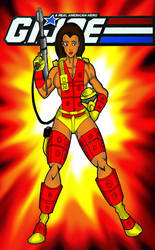 Gijoe Blowtorch superbuff female version 