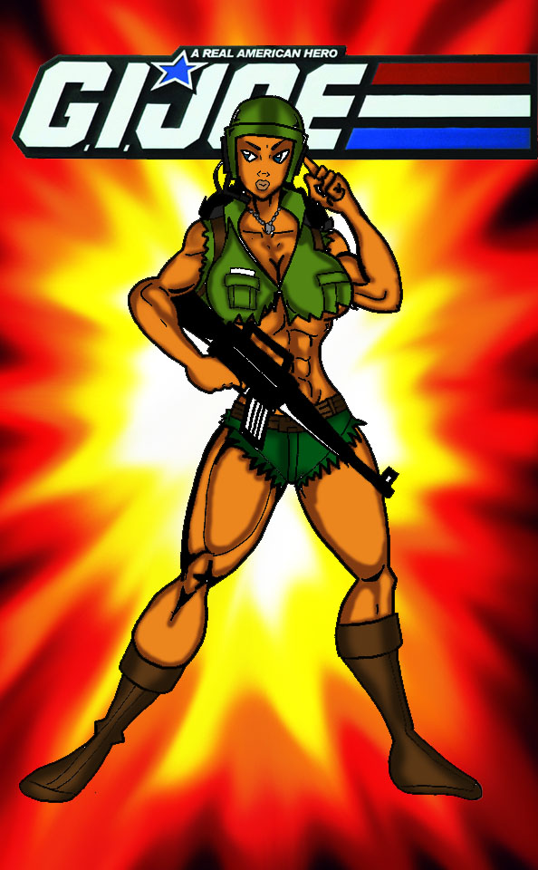 Gi Joe Sparks Superbuff female version