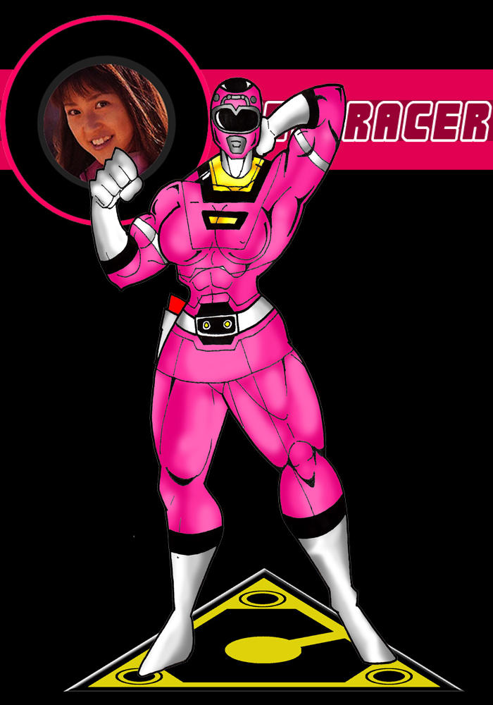 SBF Pink Racer Carranger by RWhitney75 on DeviantArt