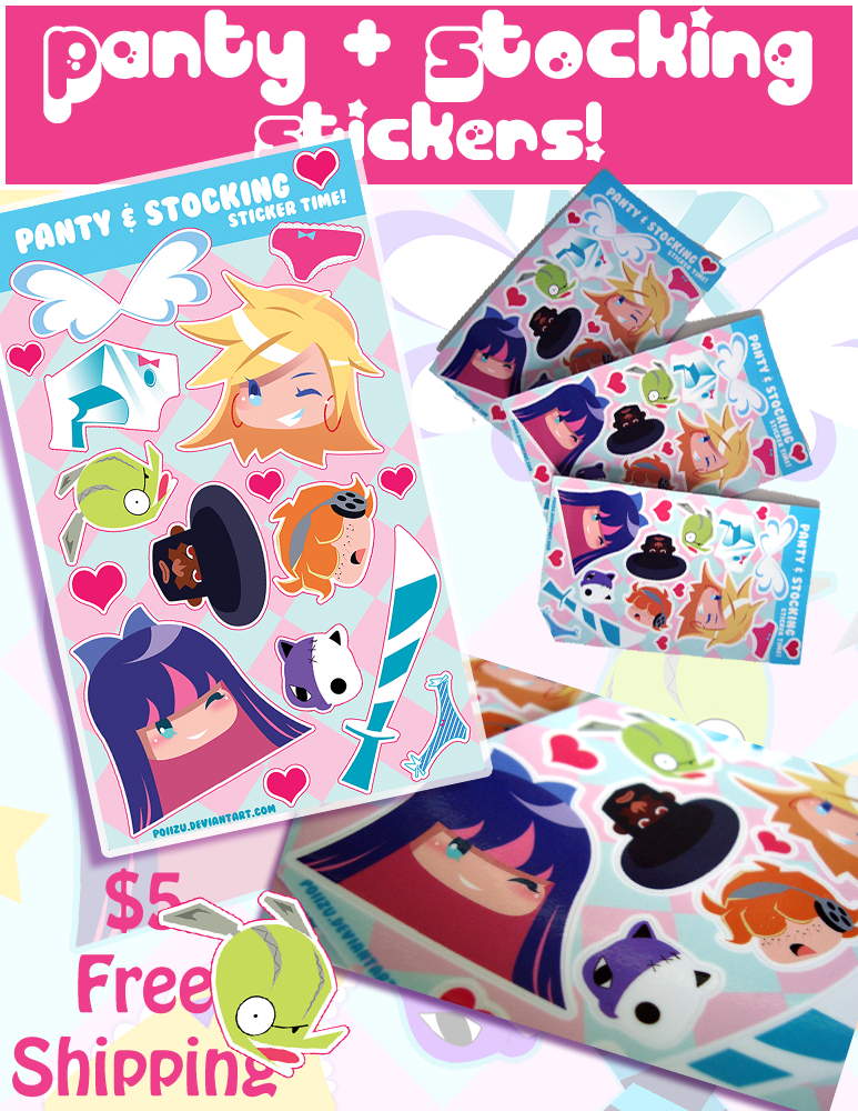 Panty and Stocking Stickers