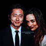 [manip] Reed and Steven Yeun.