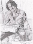 Johnny Depp Sketch by VintageMeGood