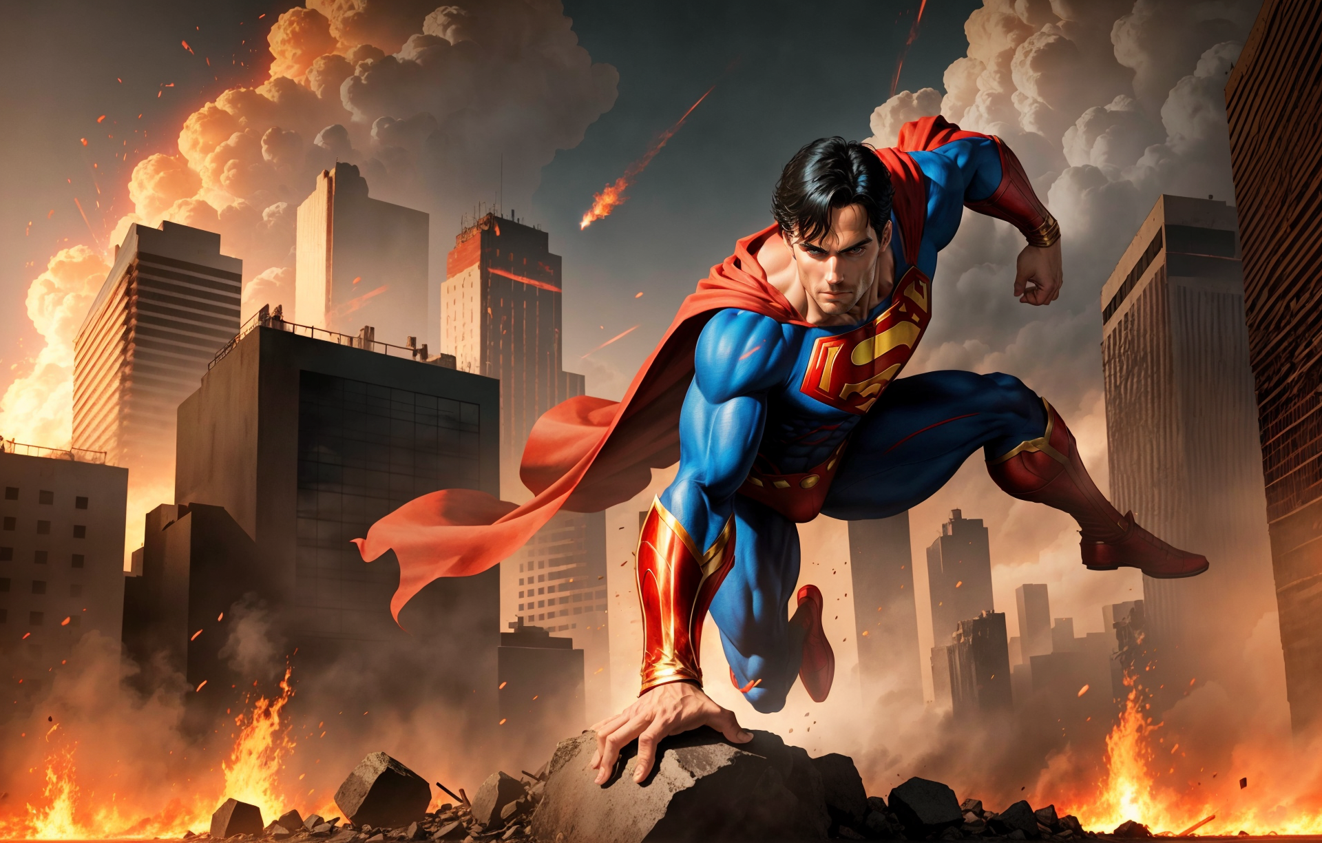 Download Henry Cavill Superman Photo Wallpaper