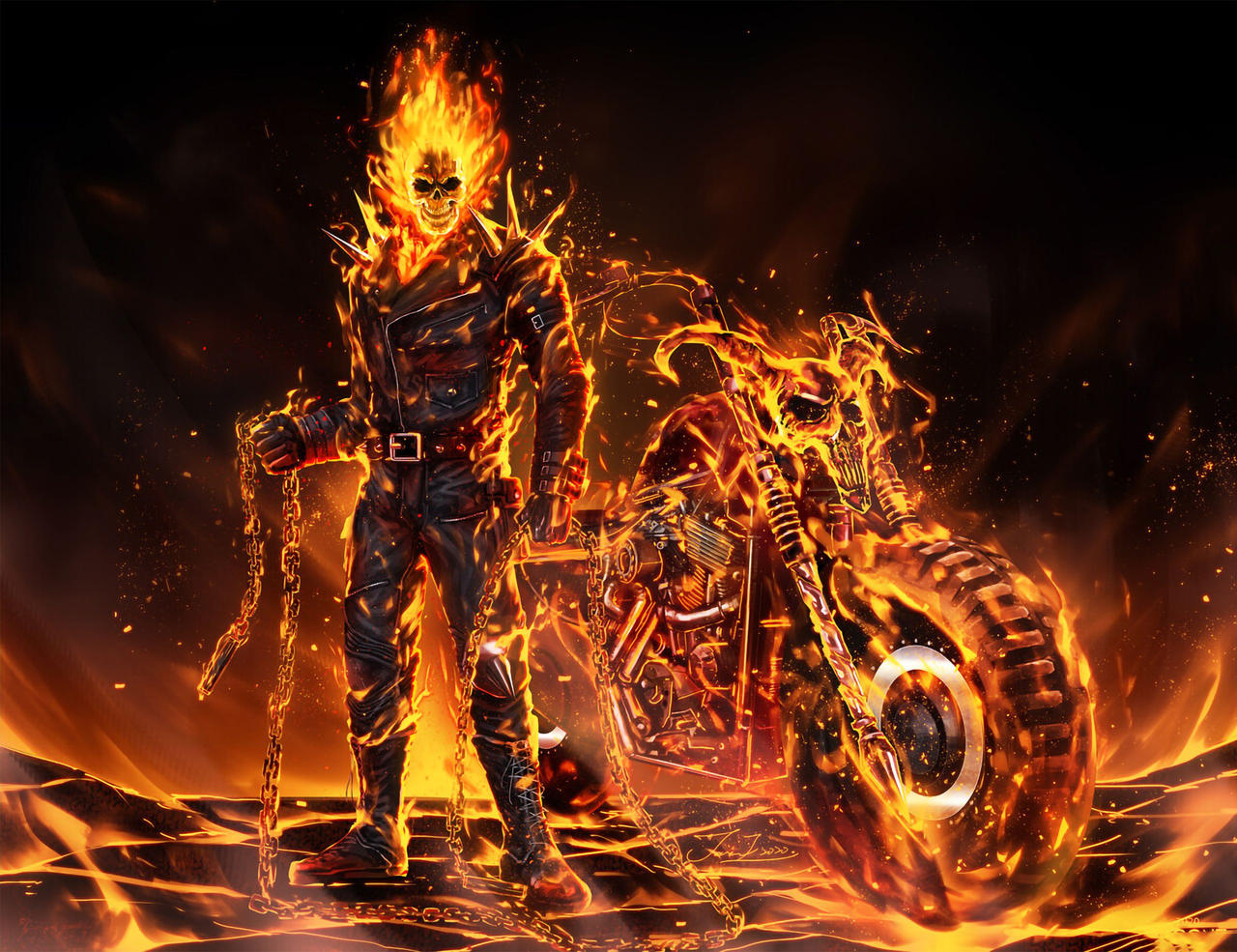 Ghost rider by EpicHulk2008 on DeviantArt