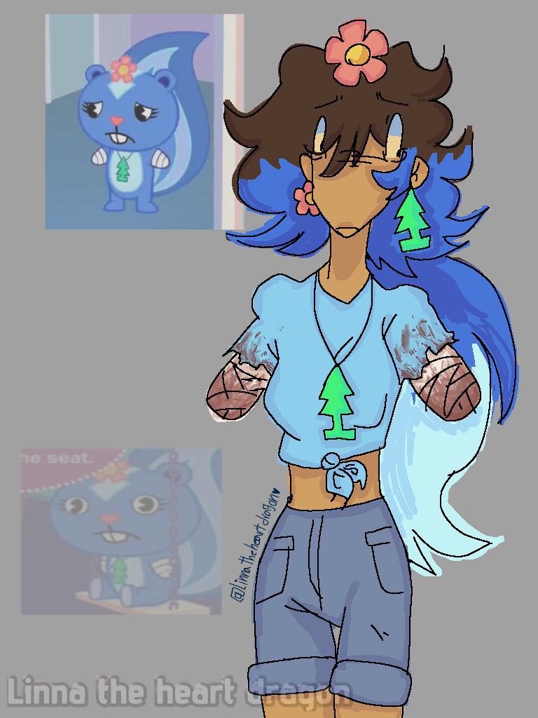 Armless petunia (htf redraw) by Linnathd on DeviantArt