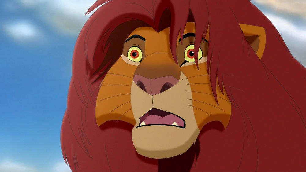 Shocked Simba by DonnieandDougie on DeviantArt