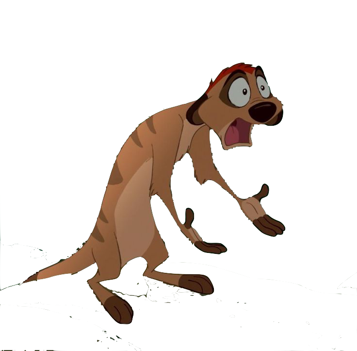 Timon shocked vector by DonnieandDougie on DeviantArt