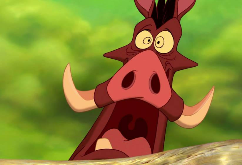 Scared Pumbaa by DonnieandDougie on DeviantArt