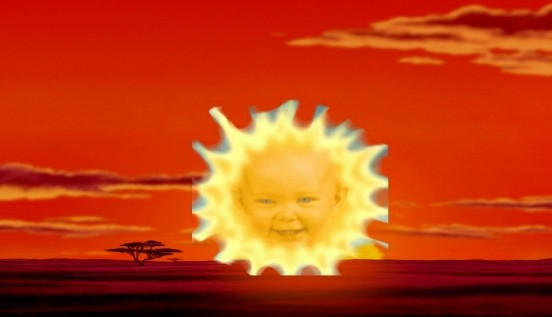 Teletubbies Sun In The Lion King V2 By Donnieanddougie On Deviantart