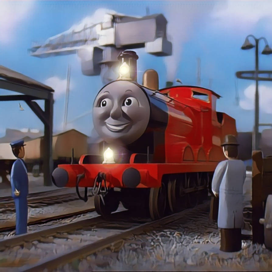 James the red engine-s3 (1k special) by thomasthedankengine5 on DeviantArt