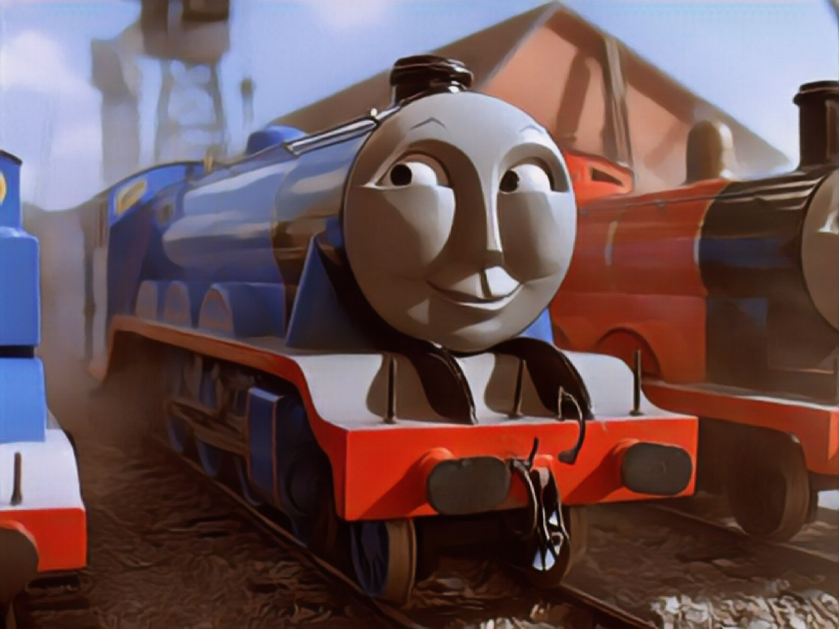 Gordon The Big Blue Express Engine s5 my Version By gordon-the-big-blue-express-engine-s5-my-version-by