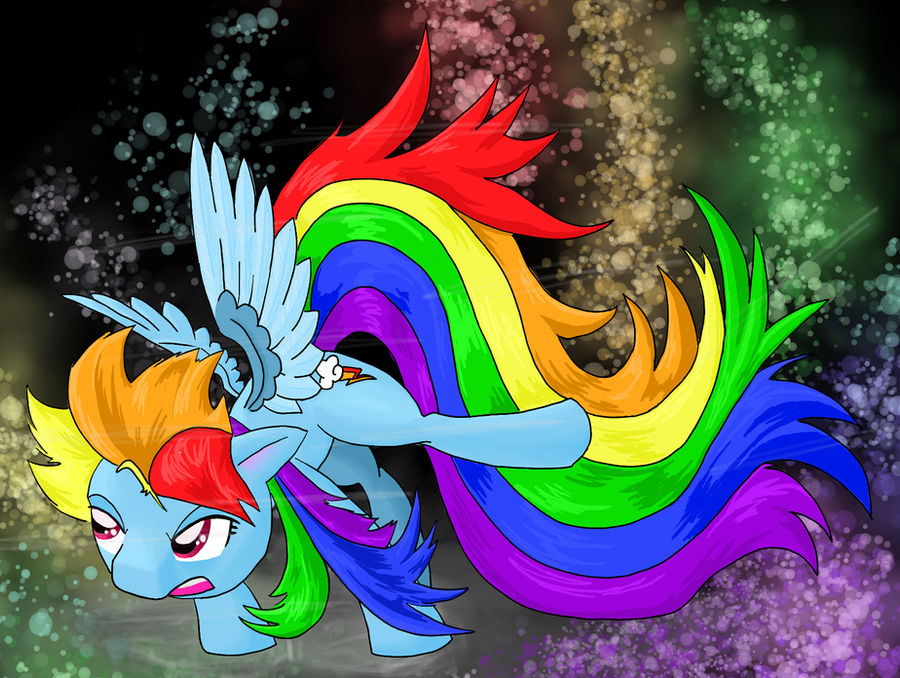 Dash Works Deviantart Back at it, Dash! by RunbowDash on DeviantArt