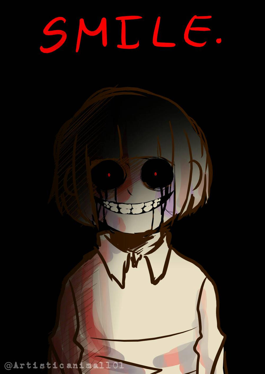 Undertale - Smile by ArtisticAnimal101 on DeviantArt