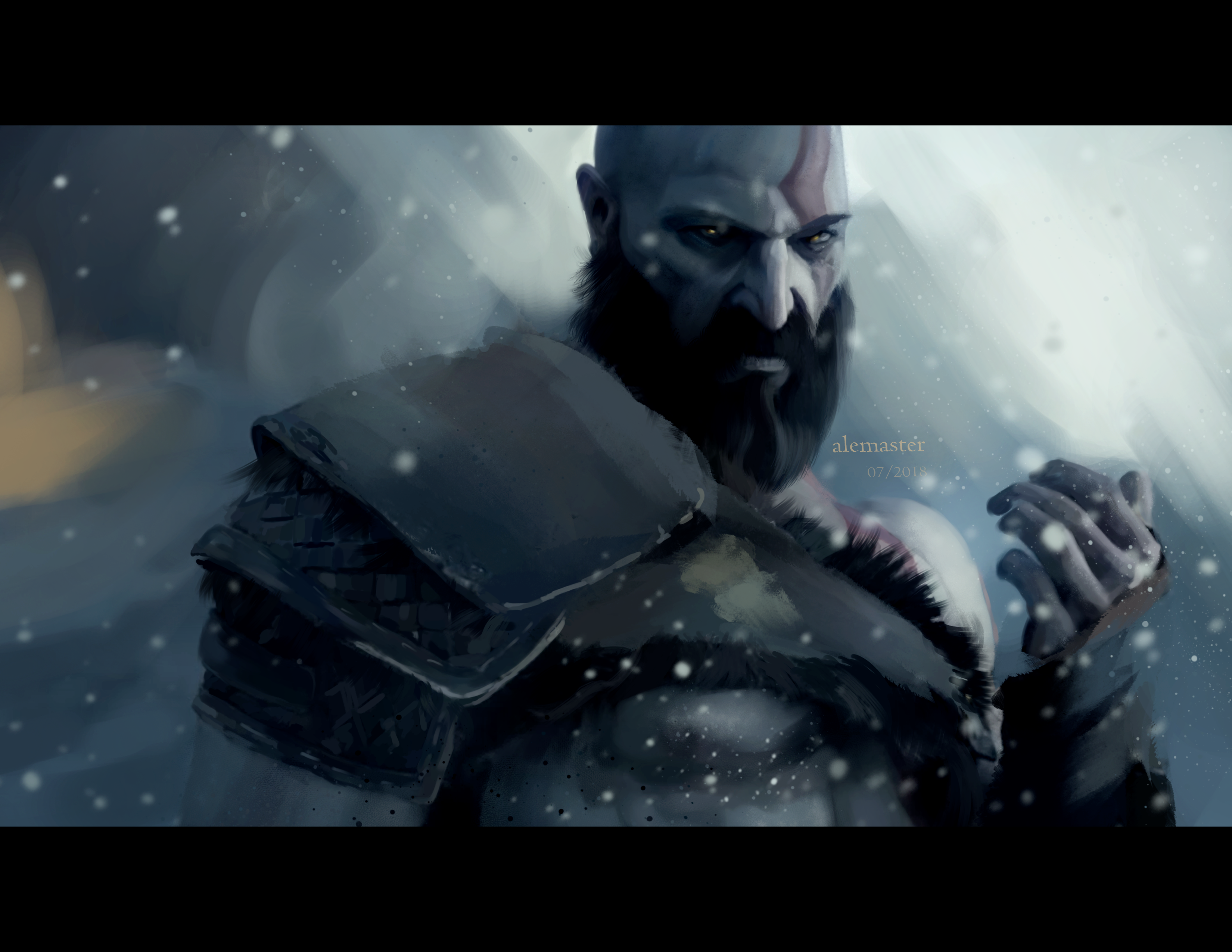 Kratos- Spartan Rage by OogieBoogeh on DeviantArt