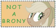 Liarjack-Not a Brony Stamp by Sonic-chaos