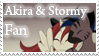 Akira and Stormy Fan Stamp