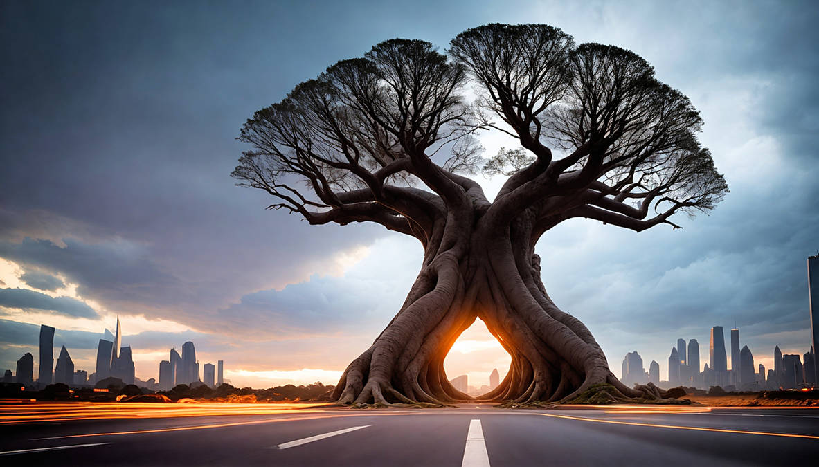 Mother tree by AI-Postcards on DeviantArt