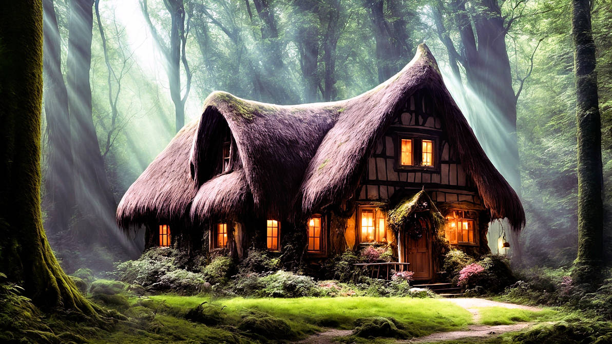 The witch s lair by AI-Postcards on DeviantArt