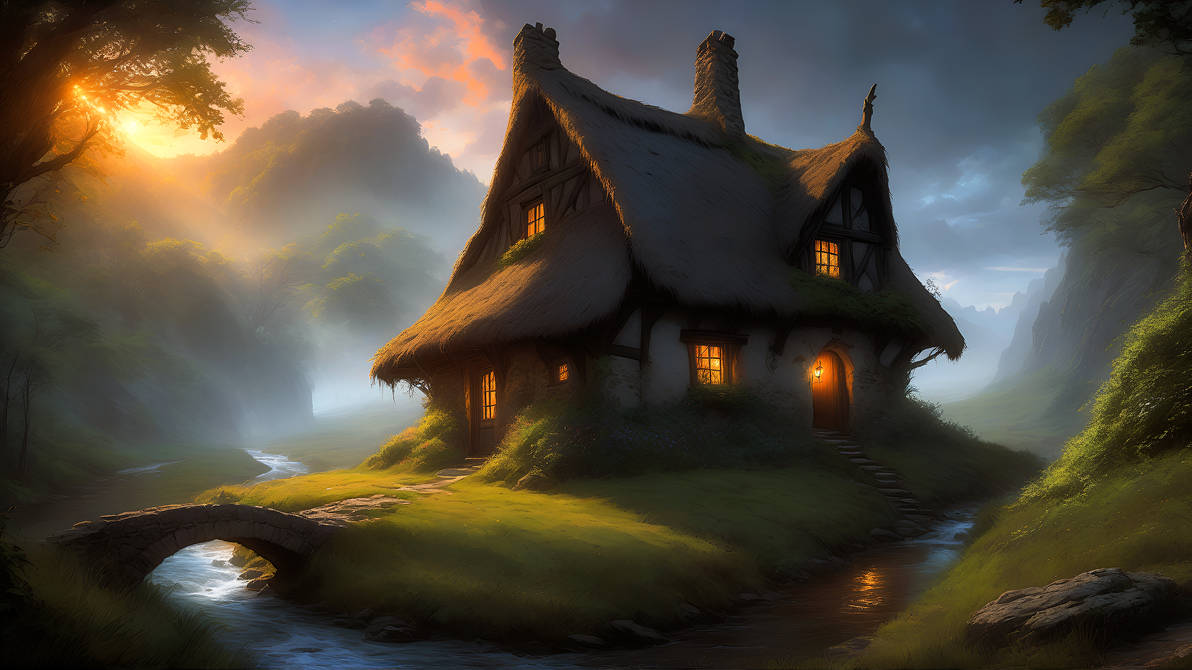 The witch's lair #12 by AI-Postcards on DeviantArt