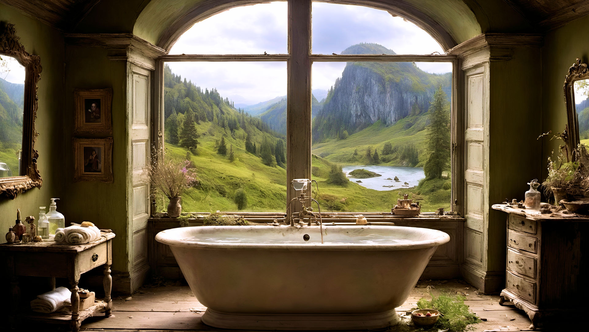 A Secret Place #02 by AI-Postcards on DeviantArt