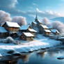 Snowy Village #08