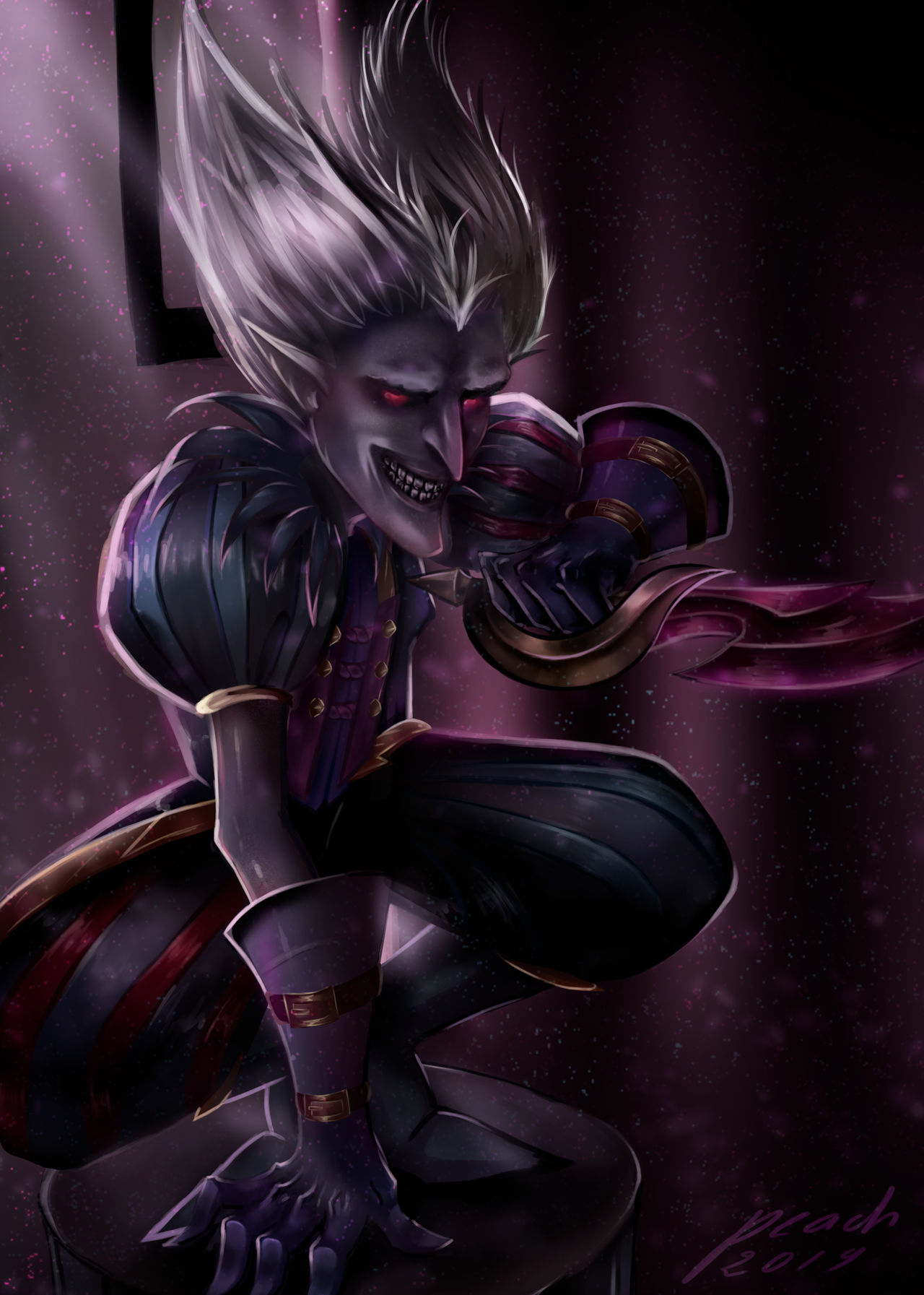 Shaco Wild Card Fan Art by Peachy-Peach1 on DeviantArt