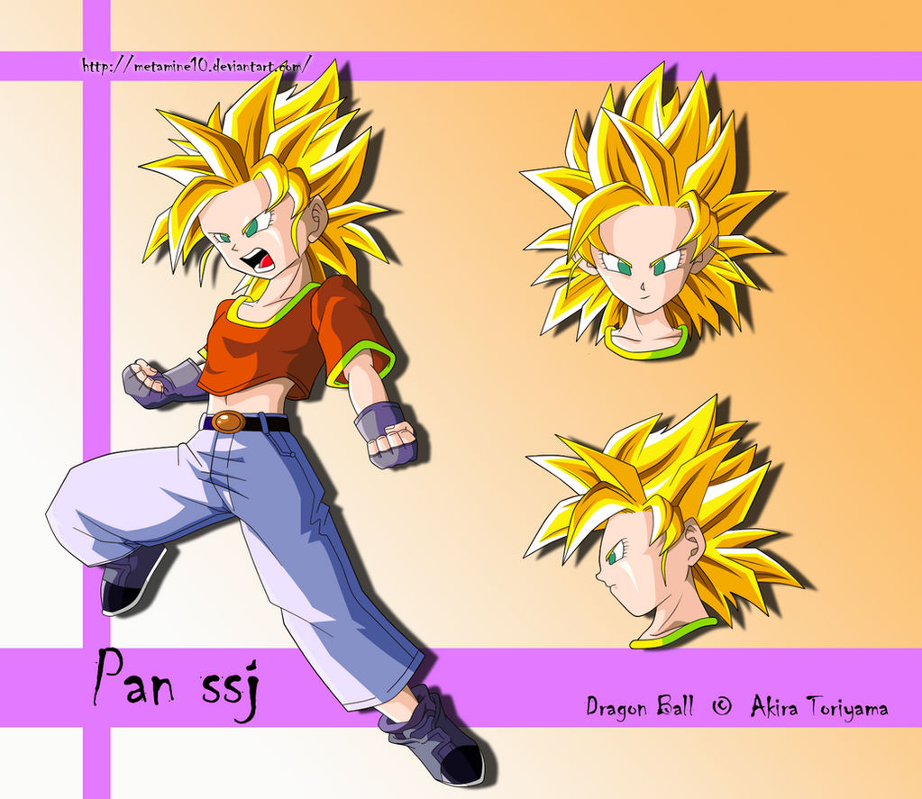 SSj Pan. by moxie2D on DeviantArt