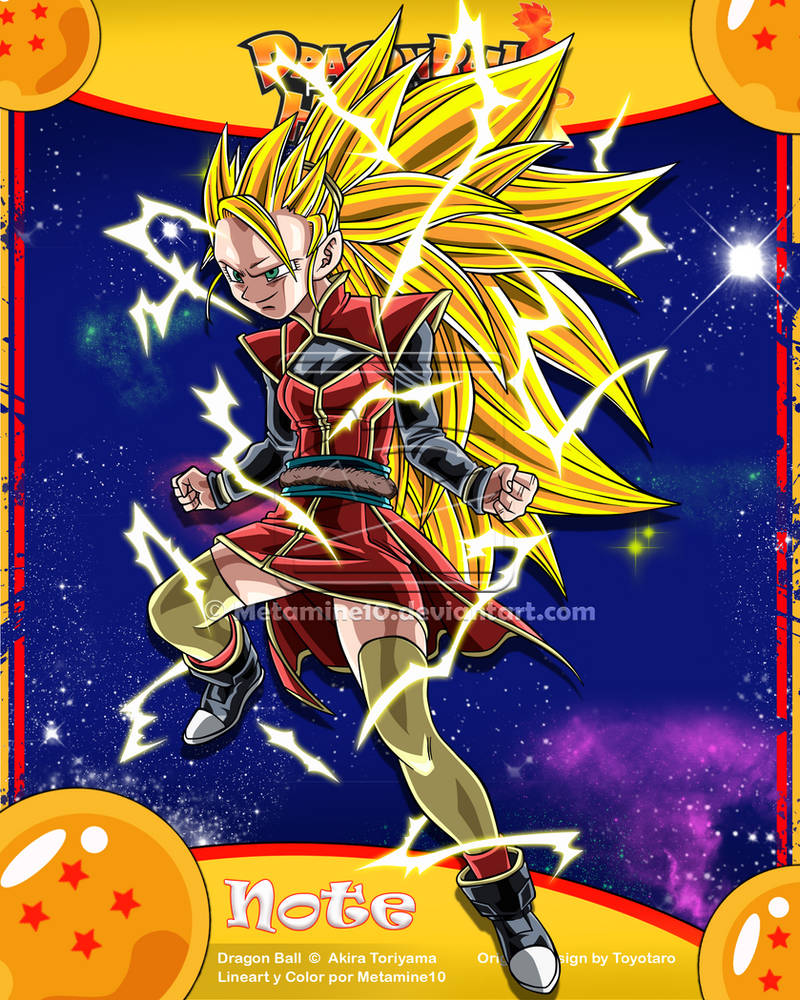 Note Ssj1 DB Heroes JM Note ssj3 V4 by Metamine10 on DeviantArt