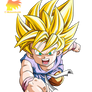 DBGT Goku ssj V2 Render