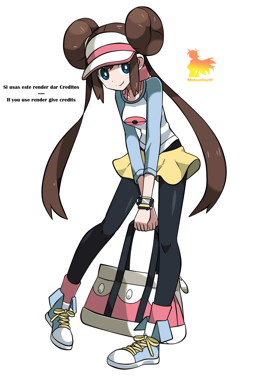 Pokemon Rosa Render V1 by Metamine10 on DeviantArt