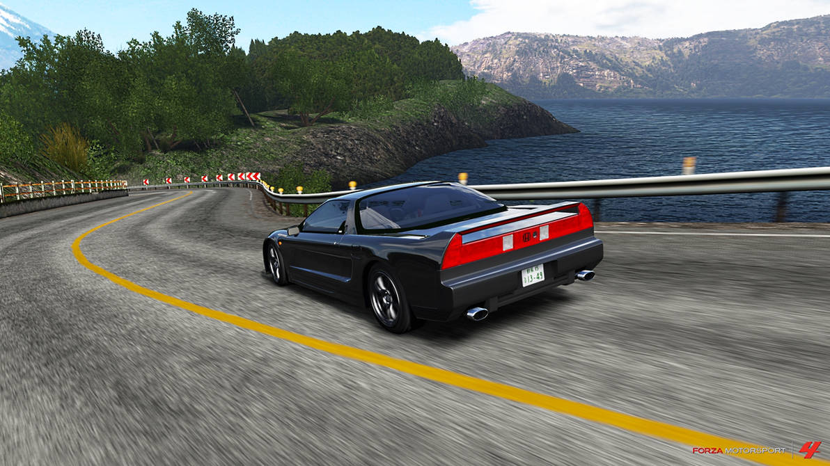 Initial D Oc Honda Nsx R Black Shadow By Touge Roadster On Deviantart