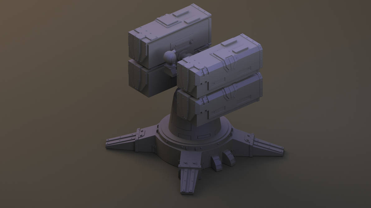 WIP Modular Turrets by Trickster003 on DeviantArt