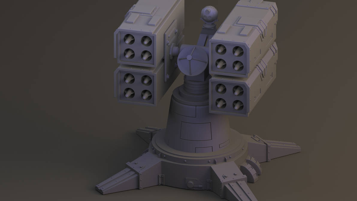WIP Modular Turrets by Trickster003 on DeviantArt