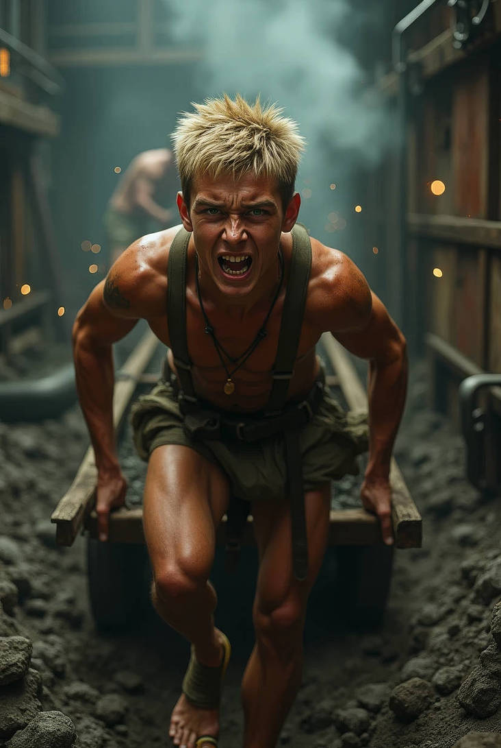New slave working in a mine by gresham1200 on DeviantArt
