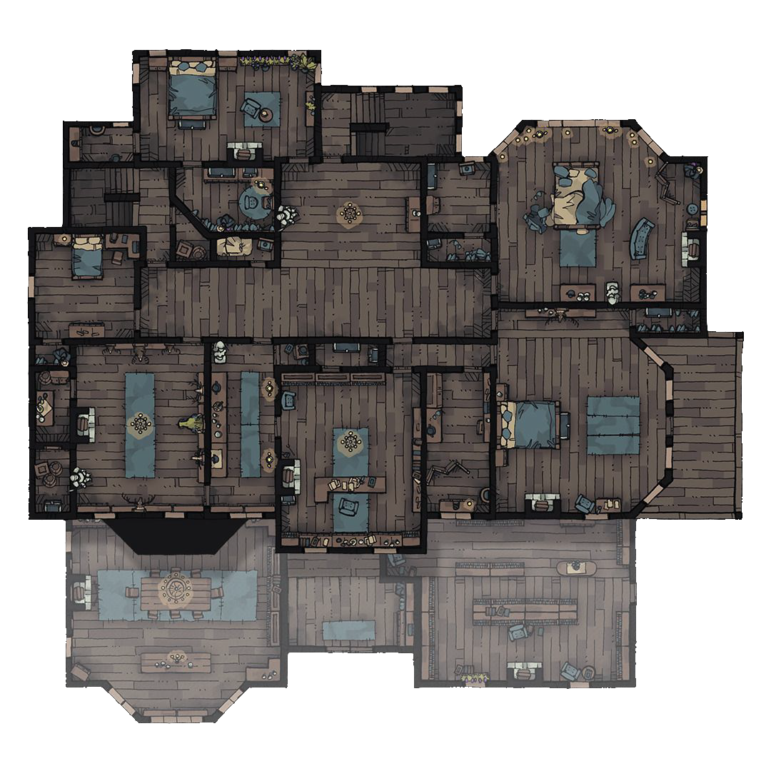 RPG HOUSE top view by kuma-b on DeviantArt