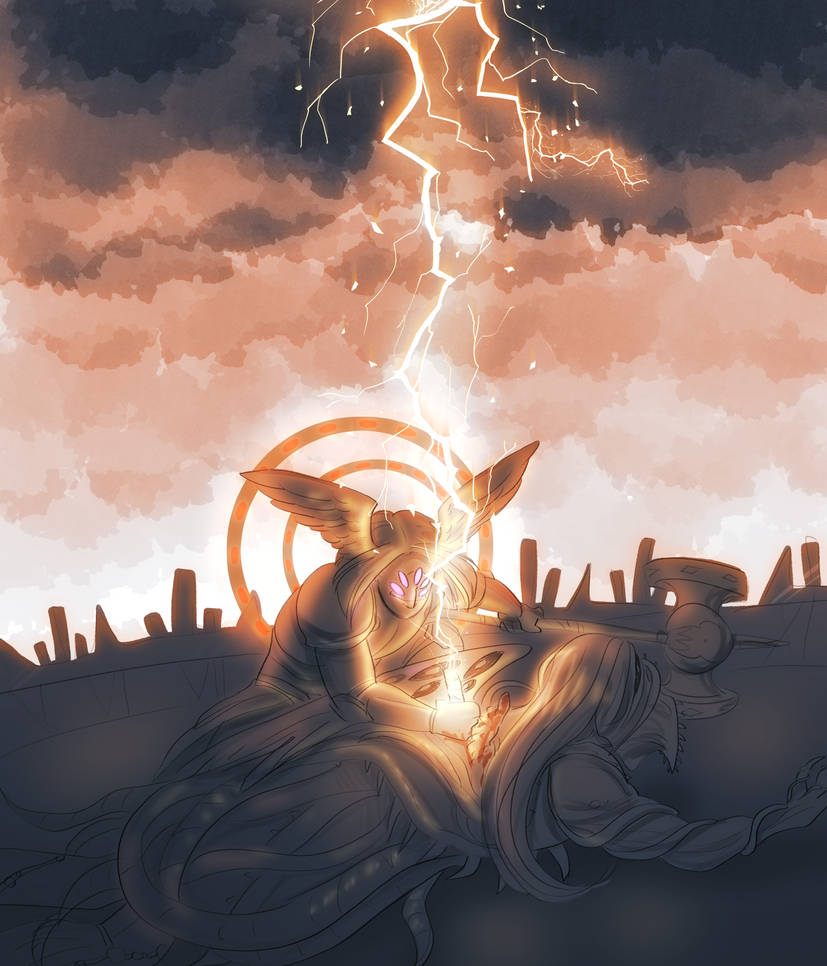 call lightning by boociforme on DeviantArt