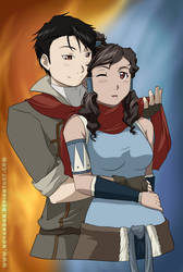 FMA OCs Makorra -crossover- by NoVaNoah