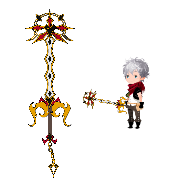 Ephemer Ephemer's Keyblade - Edifice by Hexalys on DeviantArt