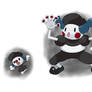 Pokemon Mime Jr. and Mr. Mime