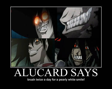 alucard says motivational