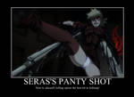 Seras's epic panty shot XD