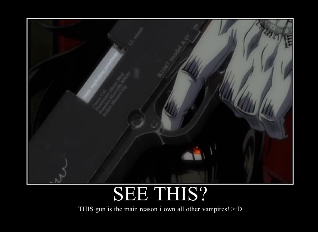 Why alucard is such a badass :3